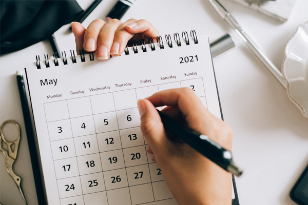 Fechas del programa de año escolar en Francia con alojamiento en internado