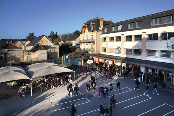 Ubicación del internado privado en Francia Saint-Denis International School